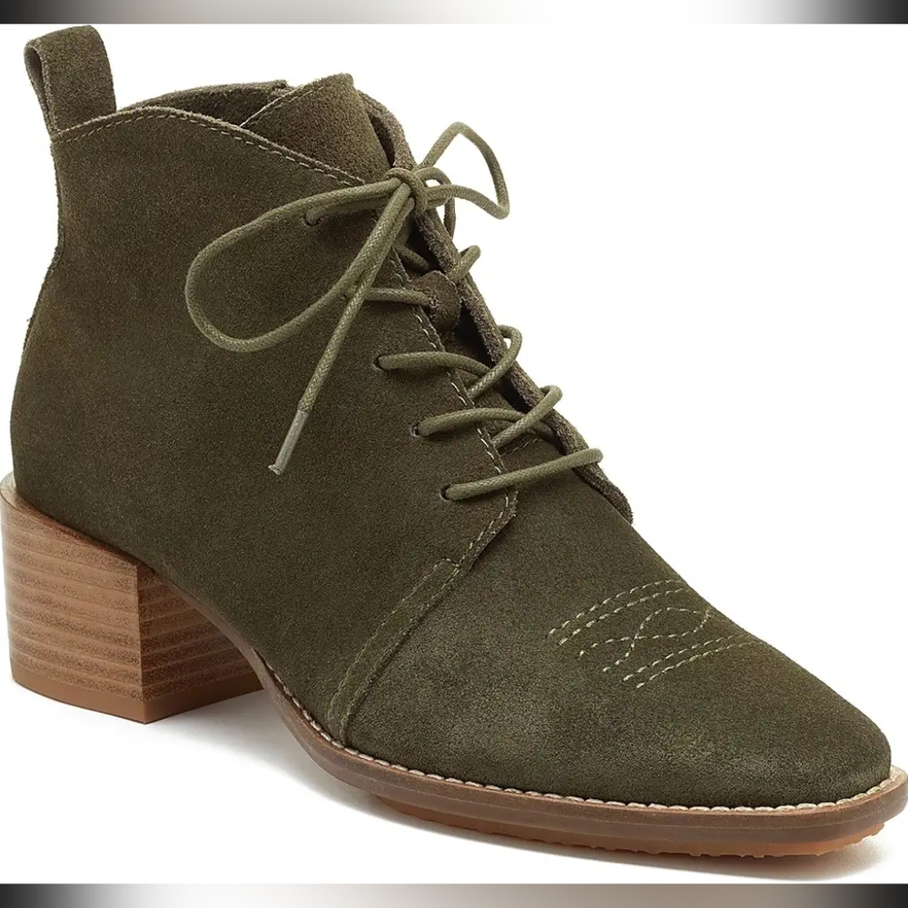 Kelsi Dagger Brooklyn Getaway Bootie | 7.5 | Olive